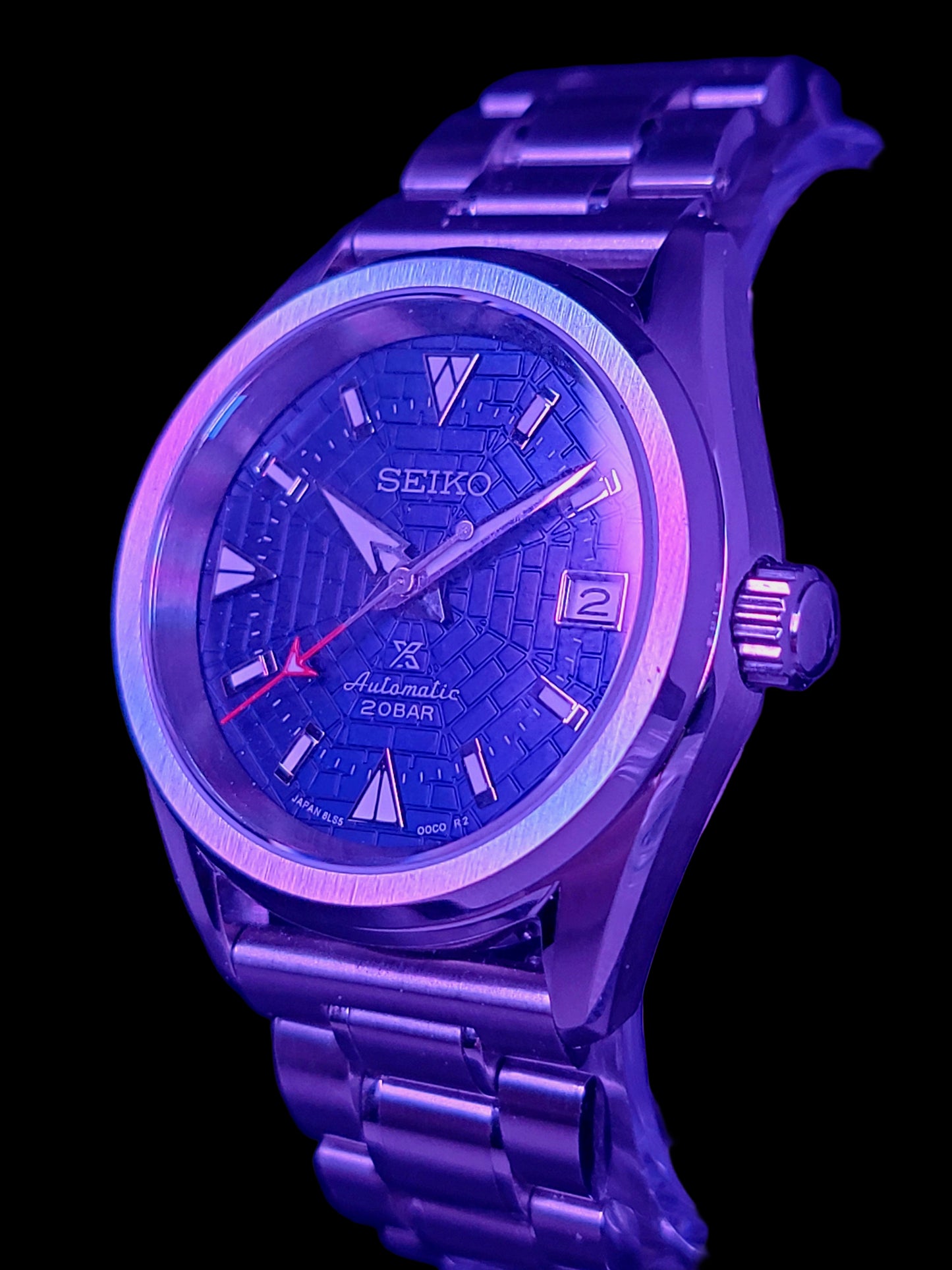 CUSTOM MOD SEIKO - SPIDERMAN - AUTOMATIC MOVEMENT